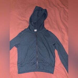 TNA Waffle Knit Sweater in Blue